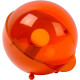 Lampe de table boule vintage en fer orange Melby