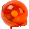 Lampe de table boule vintage en fer orange Melby