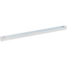 Plafonnier contemporain led en aluminium blanc Olix