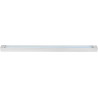 Plafonnier contemporain led en aluminium blanc Olix