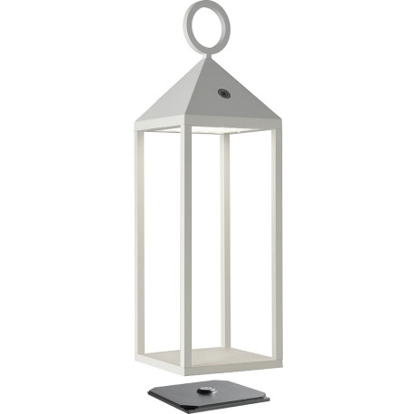 Lampadaire extérieur moderne 47 cm batterie incluse Helynna