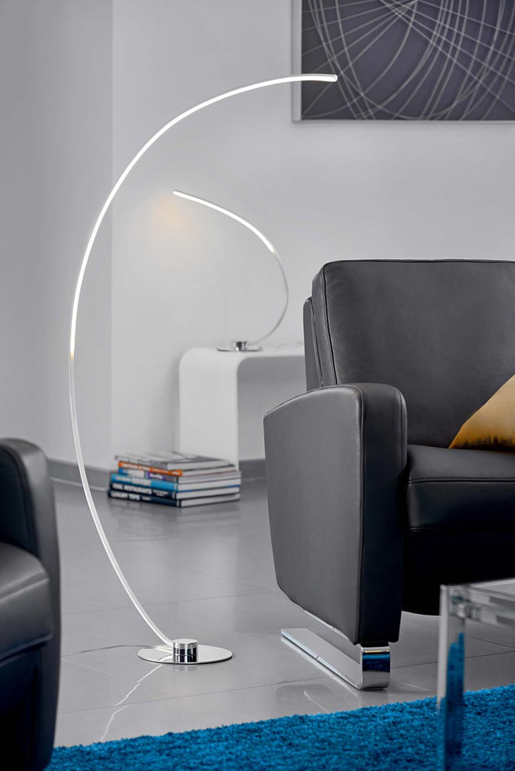 Lampe poser design LED pour salon Inspire | Deladeco