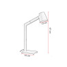 Lampe de bureau design Mizu