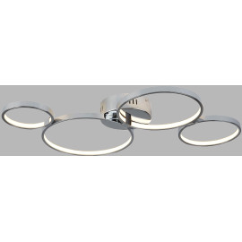 Plafonnier design cercle LED métal Solexa