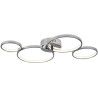 Plafonnier design cercle LED métal Solexa