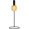 Lampe de table industrielle noir métal Dulwich