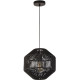 Suspension moderne noir Wicker