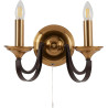 Applique contemporaine bronze et marron Belfry