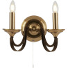 Applique contemporaine bronze et marron Belfry