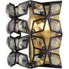 Applique chic cristal dimmable Iris