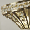 Applique baroque cristal dimmable Gemma