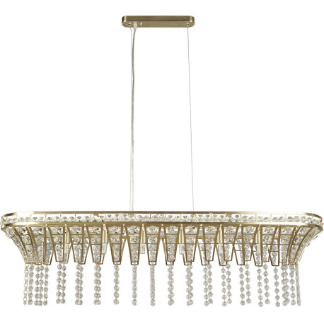 Lustre baroque cristal dimmable Gemma