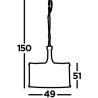 Lustre baroque cristal dimmable Victoria