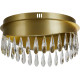 Plafonnier LED cristal contemporain dimmable Jewel