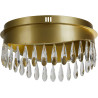 Plafonnier LED cristal contemporain dimmable Jewel