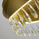 Plafonnier LED cristal contemporain dimmable Jewel