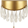 Applique LED cristal contemporaine dimmable Jewel