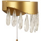 Applique LED cristal contemporaine dimmable Jewel