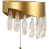 Applique LED cristal contemporaine dimmable Jewel