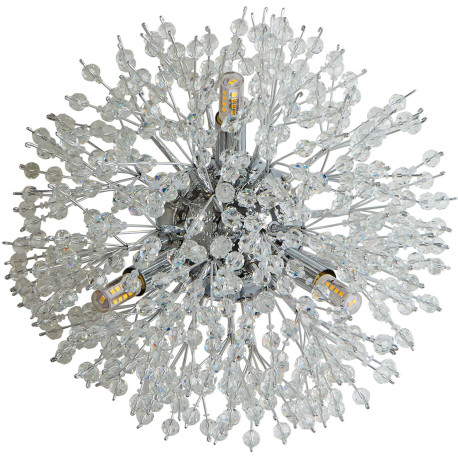 Applique cristal moderne dimmable Sunburst