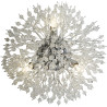 Applique cristal moderne dimmable Sunburst