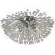 Plafonnier cristal moderne dimmable Sunburst