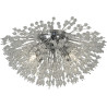 Plafonnier cristal moderne dimmable Sunburst