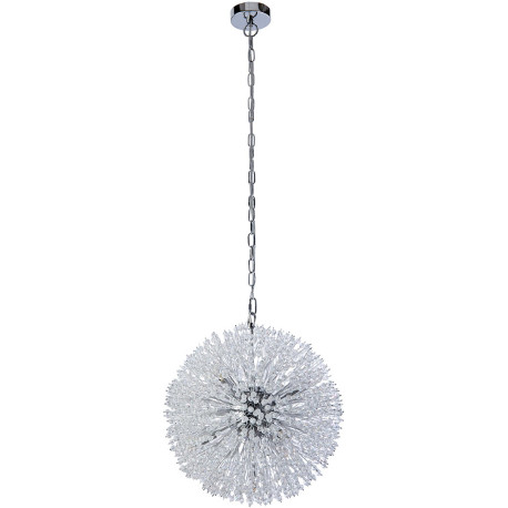 Lustre cristal moderne dimmable Sunburst