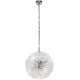 Lustre cristal moderne dimmable Sunburst