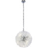 Lustre cristal moderne dimmable Sunburst