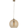 Suspension moderne Ø 35 cm verre et métal Balls