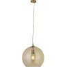 Suspension moderne Ø 35 cm verre et métal Balls