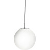 Suspension boule moderne verre Ø 25 cm Atom