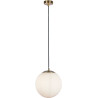 Suspension boule moderne verre Ø 30 cm Atom