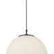 Suspension boule moderne verre Ø 40 cm Atom