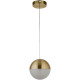 Suspension boule LED moderne Marbles