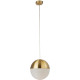 Suspension moderne boule verre Endor