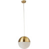 Suspension moderne boule verre Endor