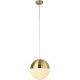 Suspension moderne boule verre Endor