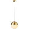 Suspension moderne boule verre Endor