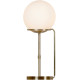 Lampe de table moderne boule verre Sphere