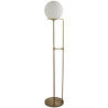 Lampadaire moderne boule verre Sphere