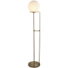 Lampadaire moderne boule verre Sphere